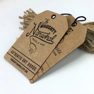 Beli Custom Clothing Hang Tags Untuk Merek online manufacture