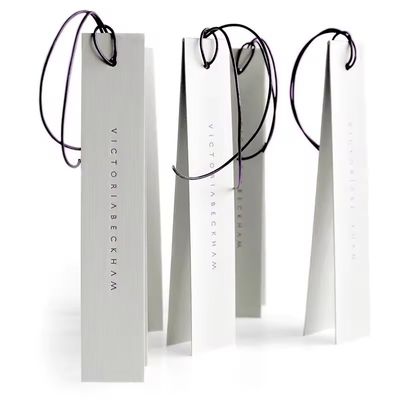 Beli White Velvet Leather Gift Tags Custom Apparel Tags Label Pakaian Cetak online manufacture