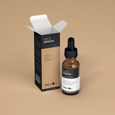 30ml 50ml Kotak kertas perawatan kulit Kemasan kecantikan