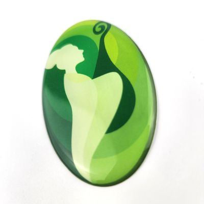 Logo yang jelas perlengkapan perekat resin Epoxy stiker kustom murah stiker vinil