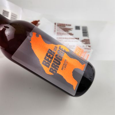 Beli Perhiasan anggur Waterproof Sticker Self Adhesive Vinyl tahan lama Label Vino Gold Stamping untuk kemasan pabrik anggur online manufacture