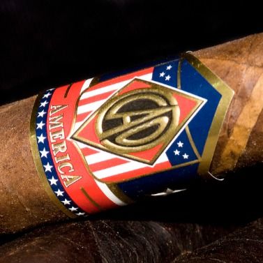 Beli Custom Eco-friendly Adhesive Sticker Cigar Band and Label with OEM Gold Foil Embossing online manufacture