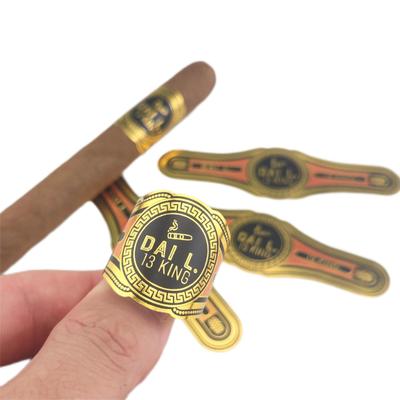 Beli Custom Eco-friendly Cigar Label with Full-automatic Production and ISO9001 Certified for Private Branding online manufacture