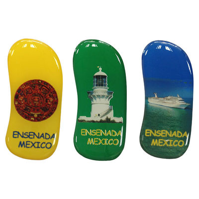 Harga yang bagus CMYK Bulat 3d Epoxy Sticker Logo Bisnis Vinyl Label Waterproof on line