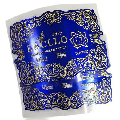 Harga yang bagus Aluminium 3D Lambang Botol Anggur Logam Logam Logam Label Disesuaikan on line